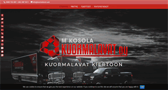 Desktop Screenshot of kuormalavat.com