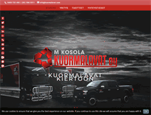 Tablet Screenshot of kuormalavat.com